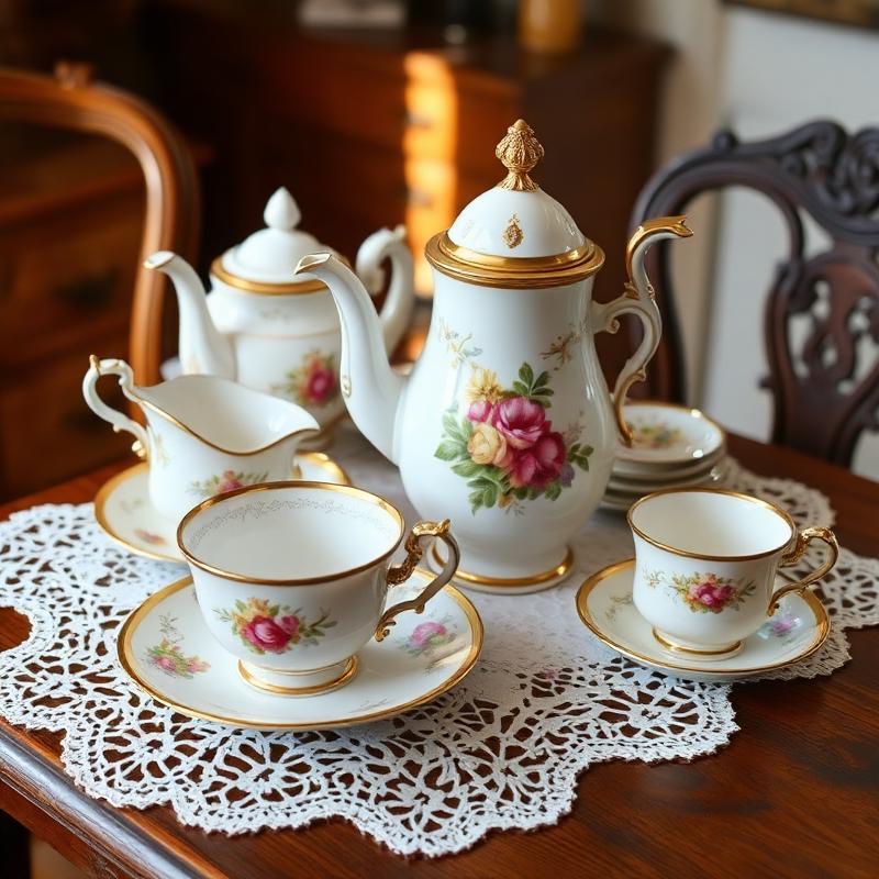 Conjunto de Porcelana Inglesa